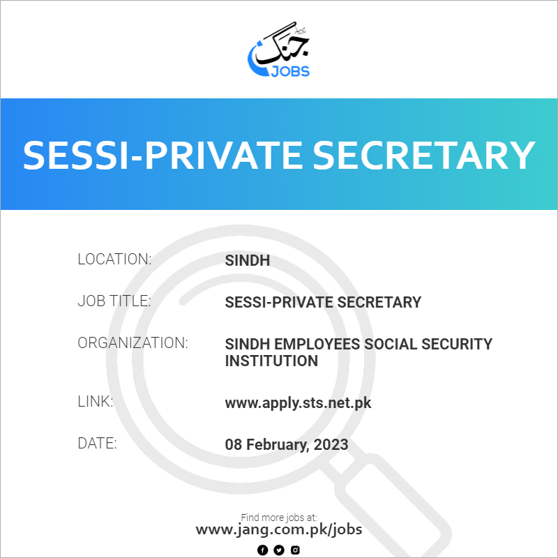 SESSI-Private Secretary