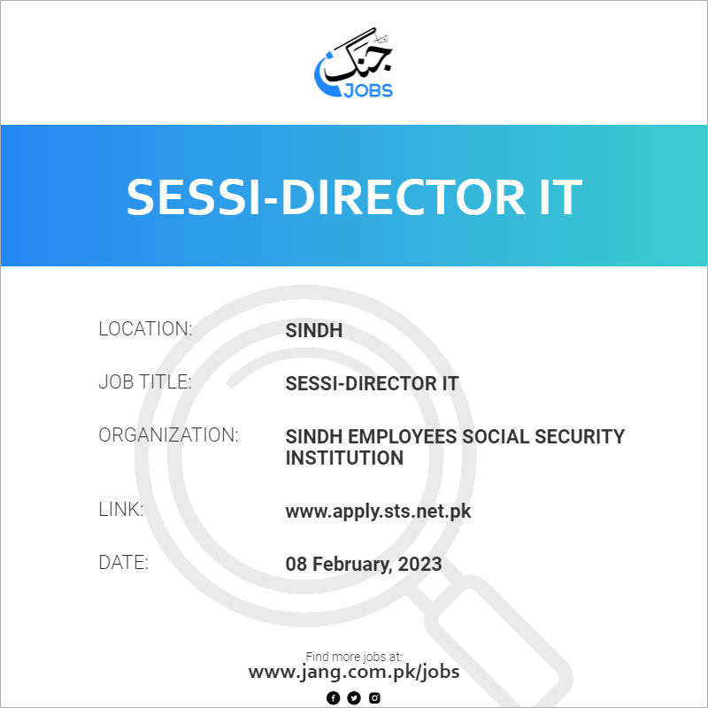 SESSI-Director IT
