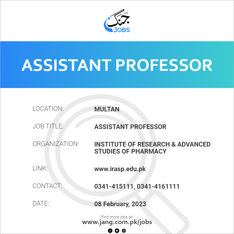 Assistant Professor