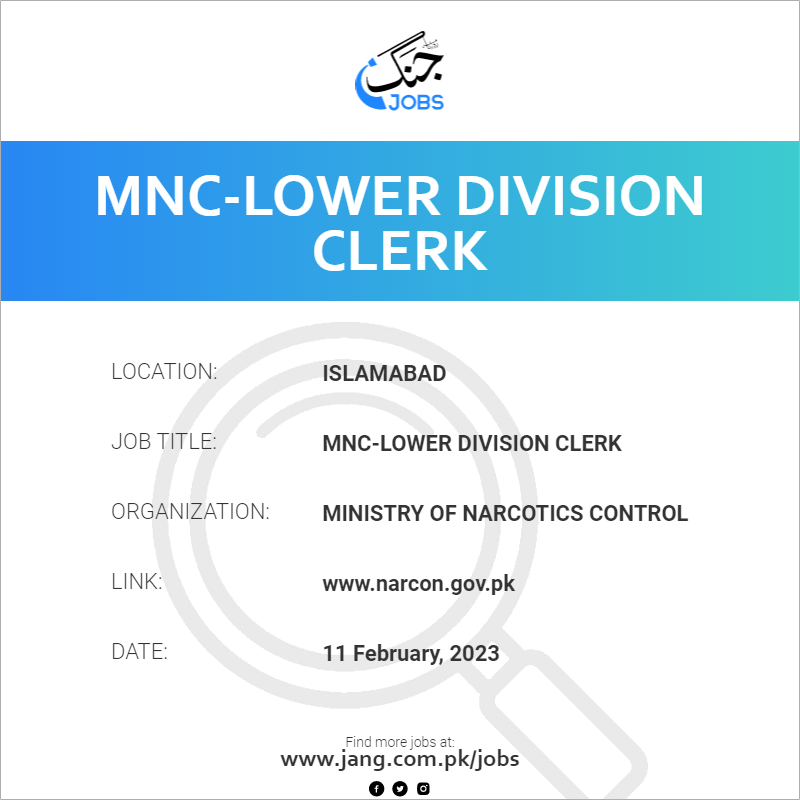 MNC-Lower Division Clerk
