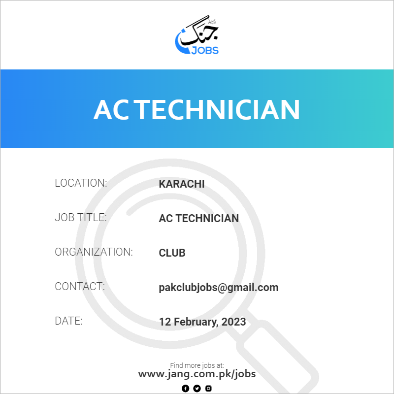 AC Technician