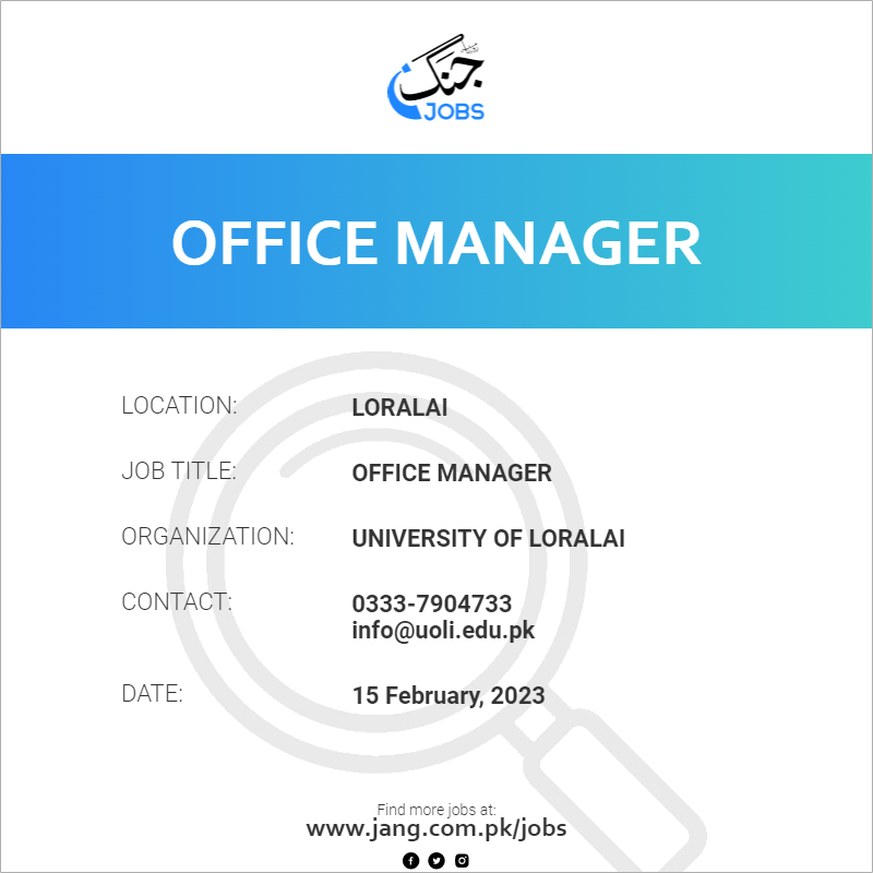 Office Manager