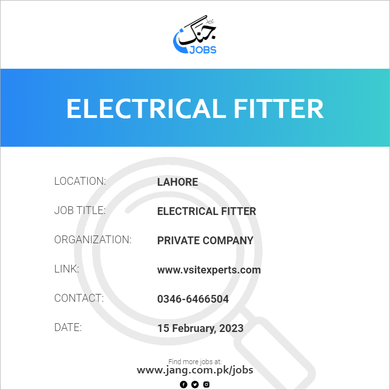 Electrical Fitter