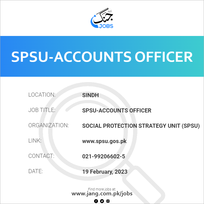 SPSU-Accounts Officer