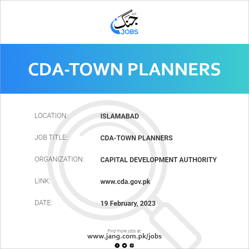 CDA-Town Planners