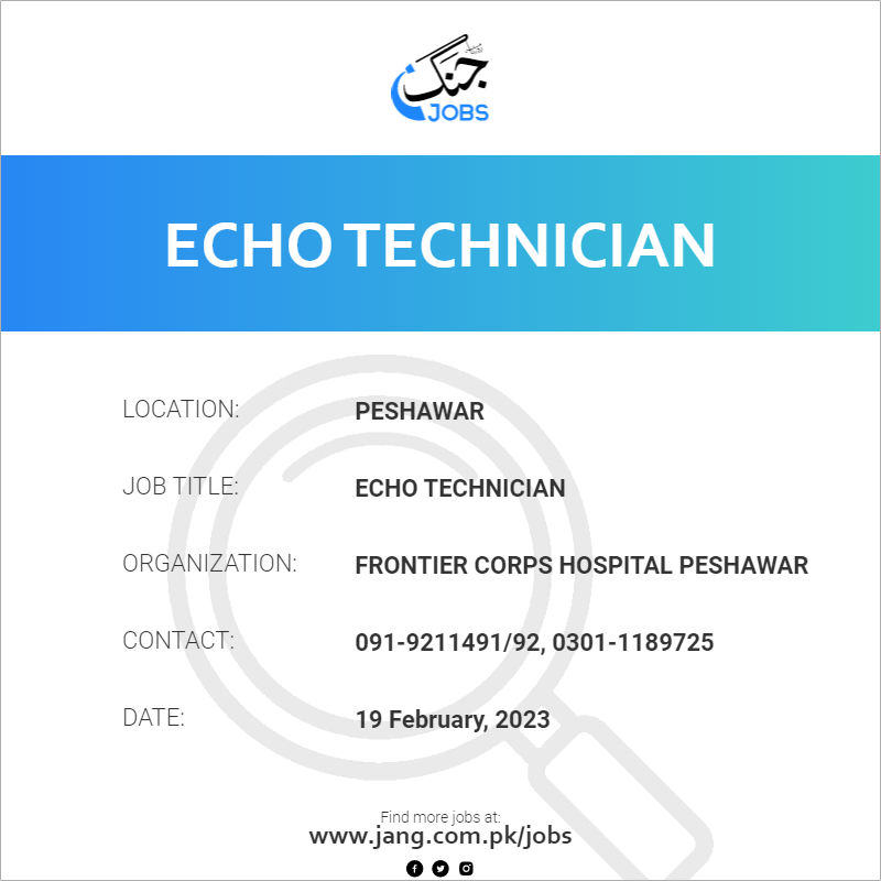 Echo Technician