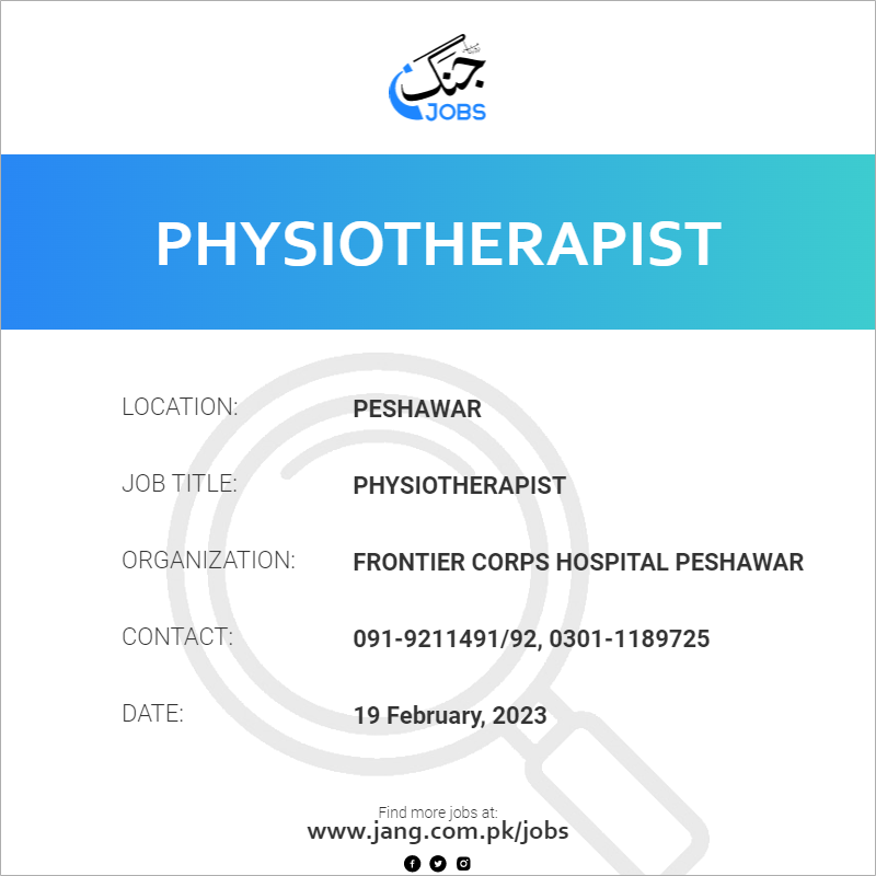 Physiotherapist