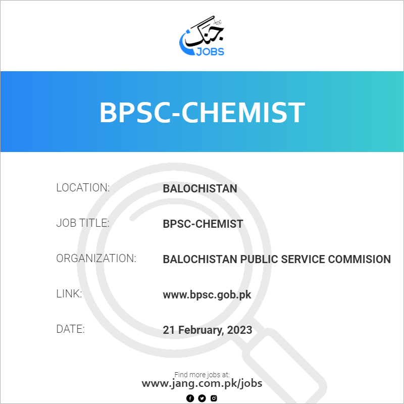 BPSC-Chemist