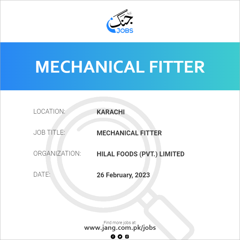 Mechanical Fitter