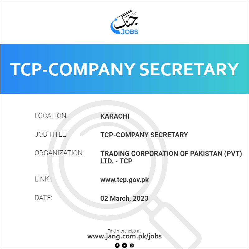 TCP-Company Secretary