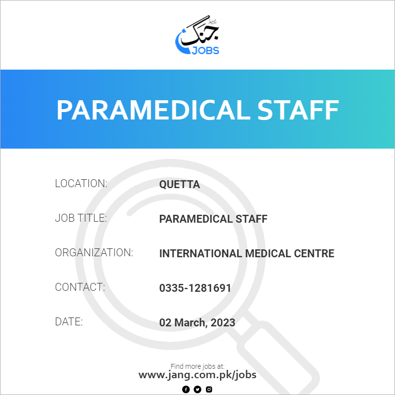 Paramedical Staff