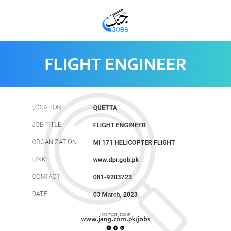 Flight Engineer