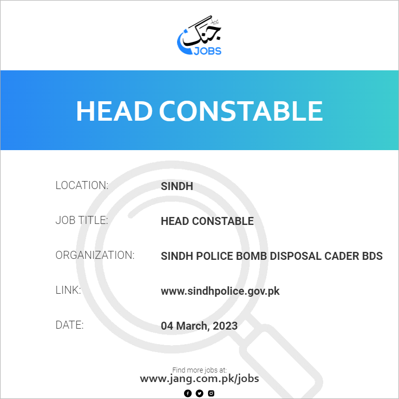 Head Constable