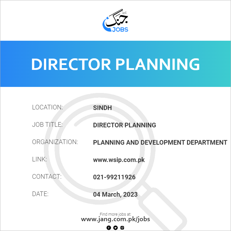 Director Planning