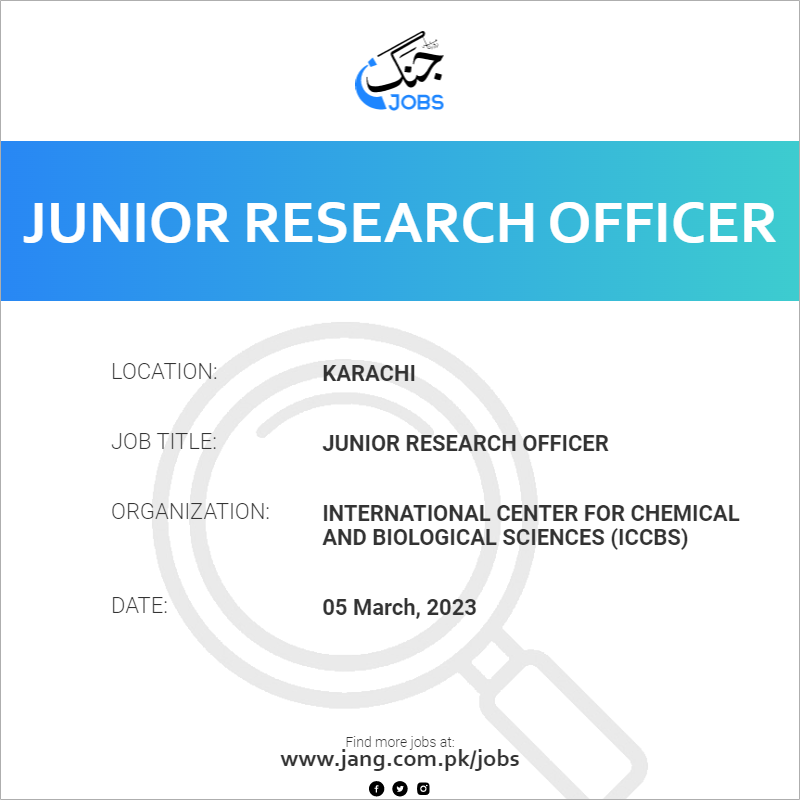 Junior Research Officer