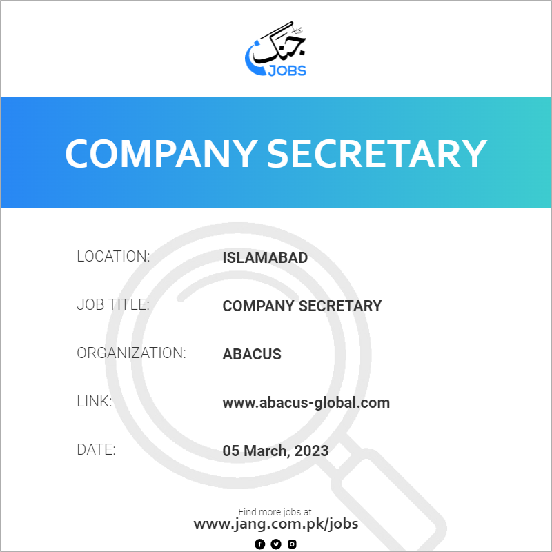 Company Secretary