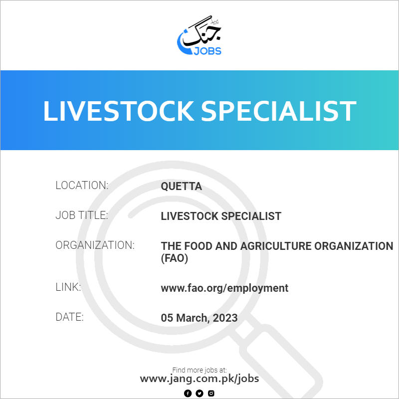 Livestock Specialist
