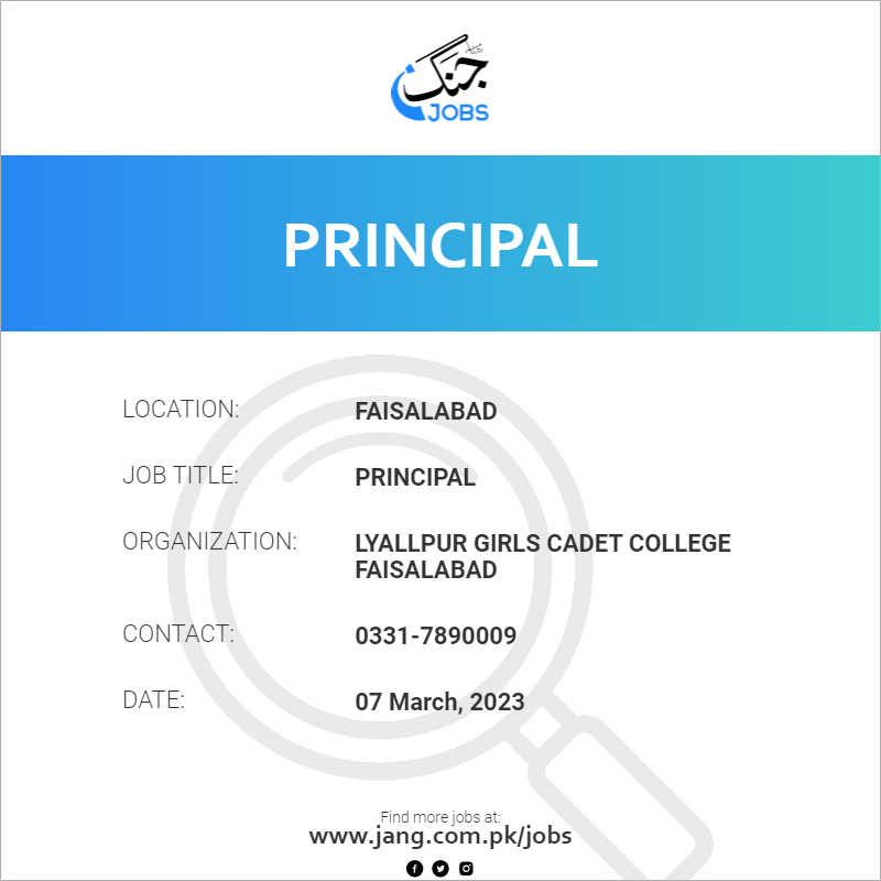 Principal