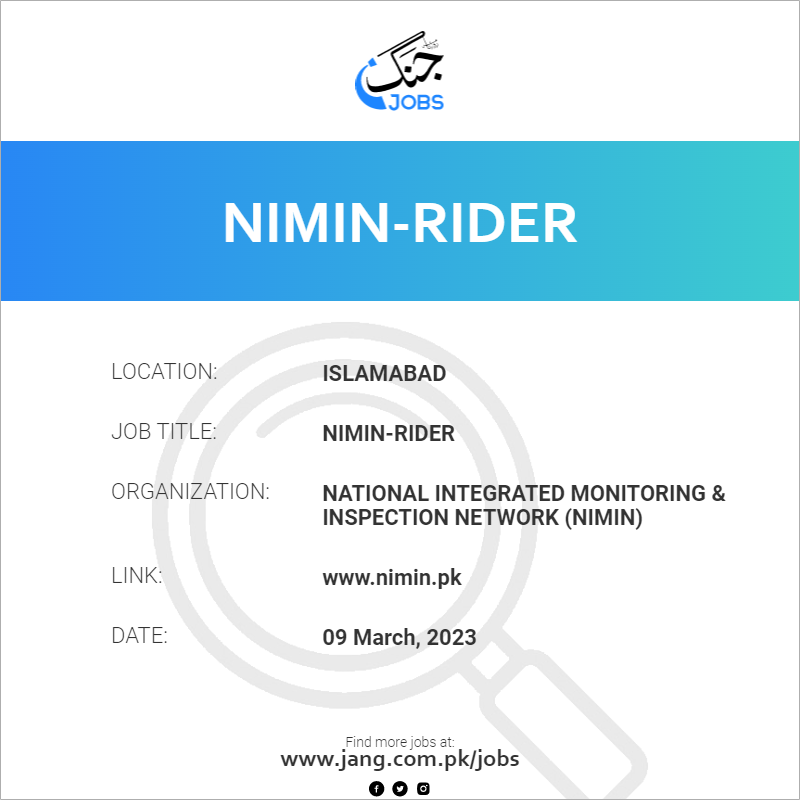 NIMIN-Rider