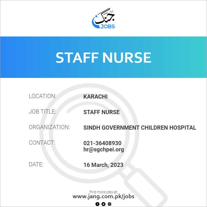 Staff Nurse