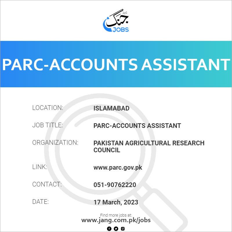 PARC-Accounts Assistant