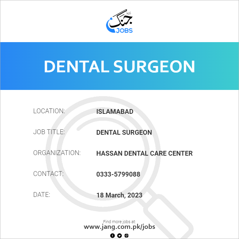 Dental Surgeon