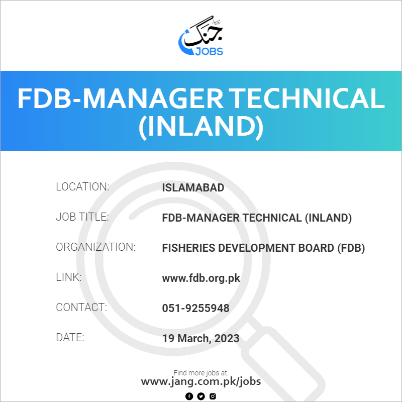 FDB-Manager Technical (inland)