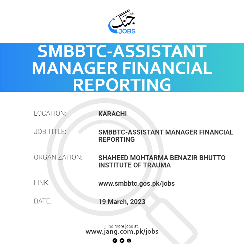 smbbtc-assistant-manager-financial-reporting-job-shaheed-mohtarma