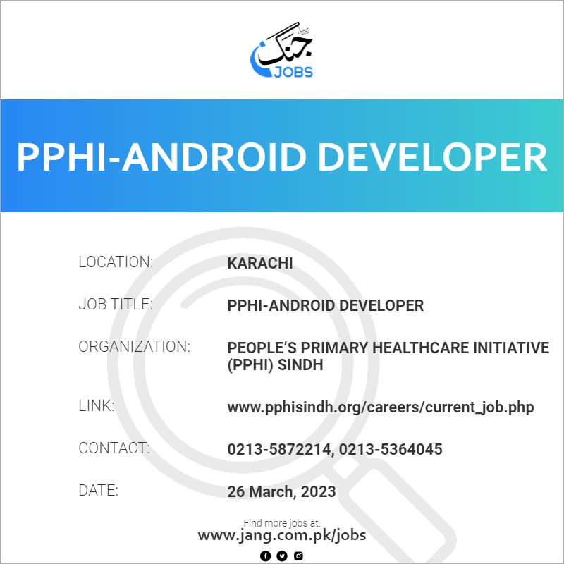 PPHI-Android Developer