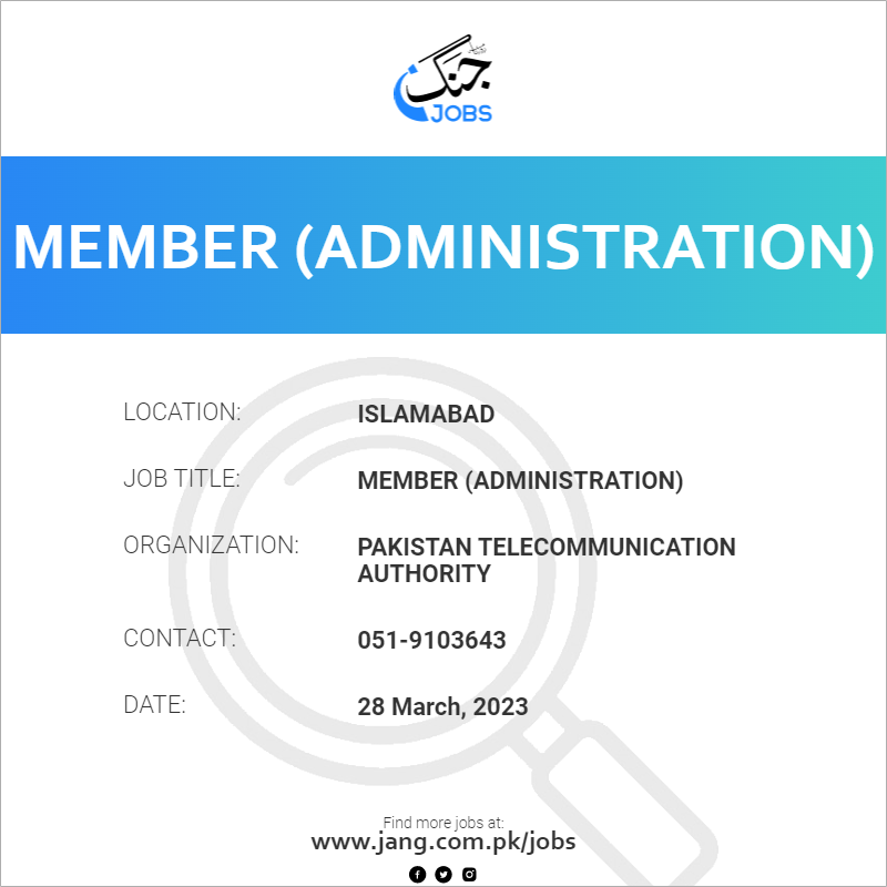 Member (Administration)
