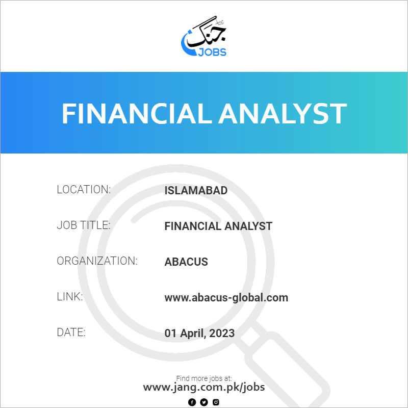 Financial Analyst