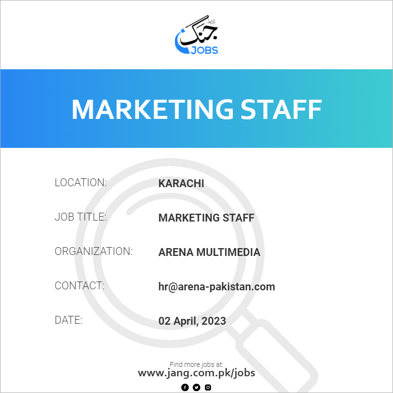 Marketing Staff