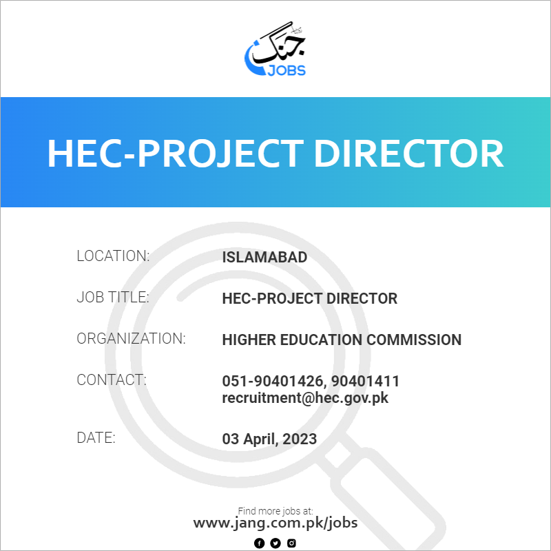 HEC-Project Director