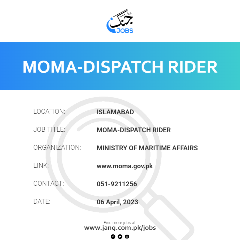 MOMA-Dispatch Rider