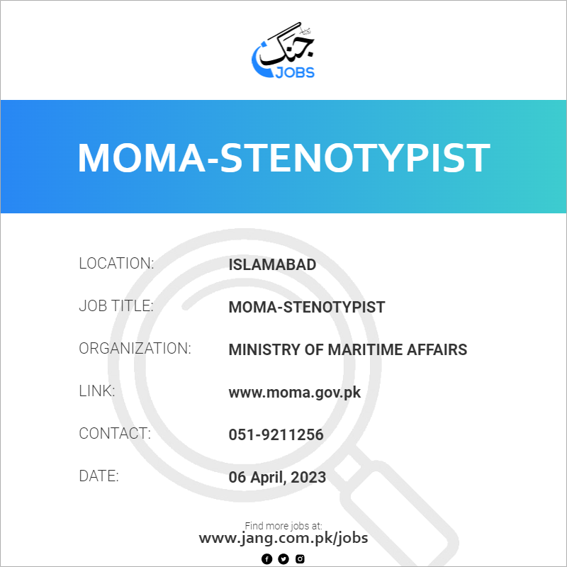 MOMA-Stenotypist