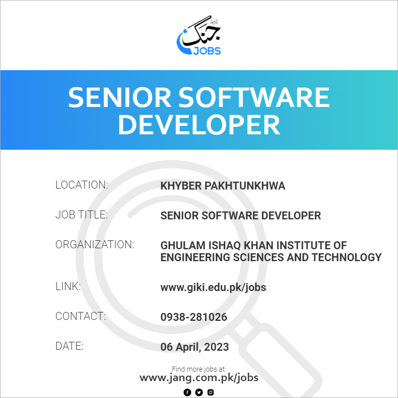 Senior Software Developer