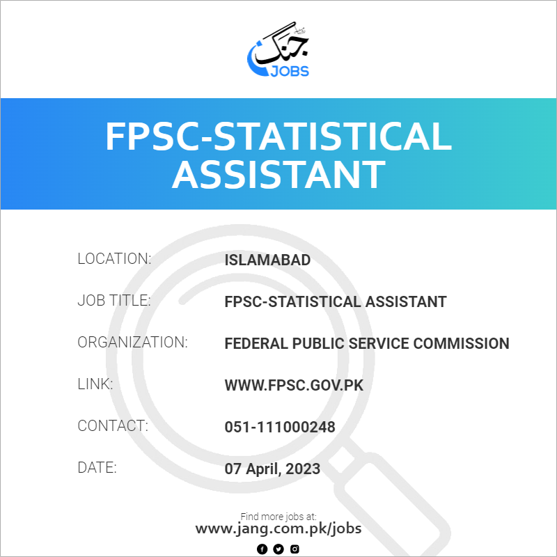 FPSC-Statistical Assistant