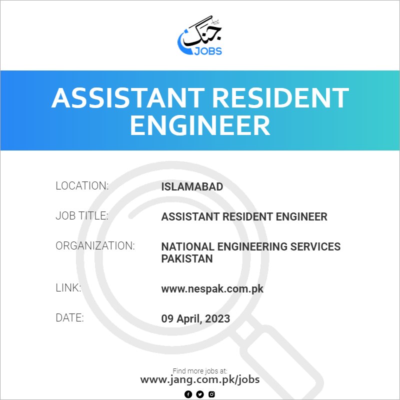 Assistant Resident engineer