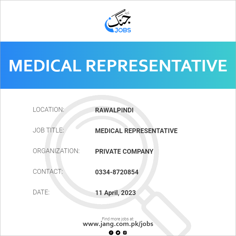 Medical Representative