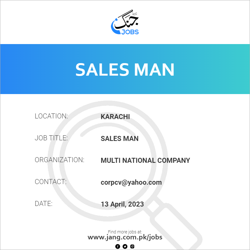 Sales Man