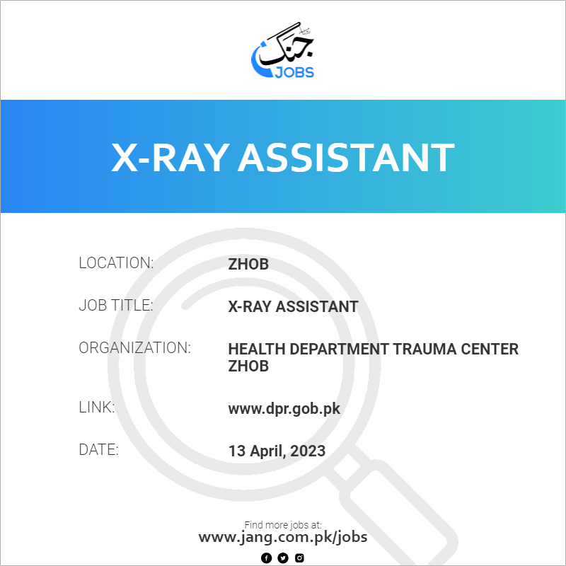 X-Ray Assistant