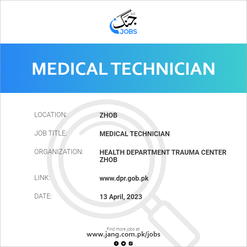 Medical Technician