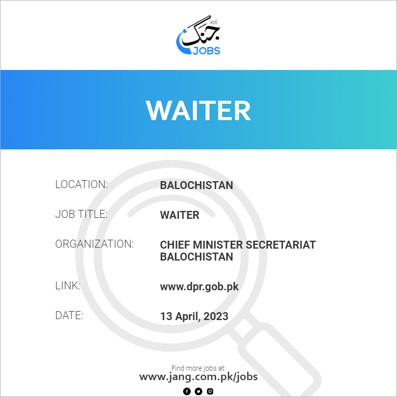 Waiter