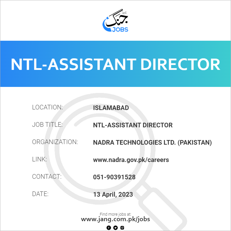 NTL-Assistant Director