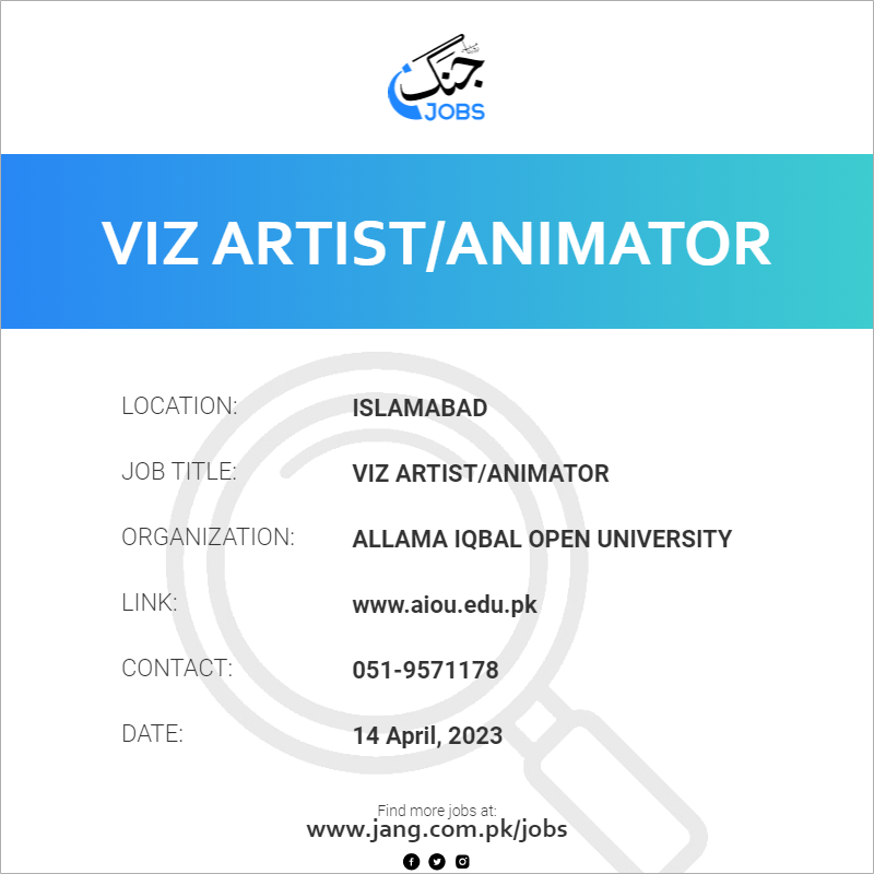 Viz Artist/Animator