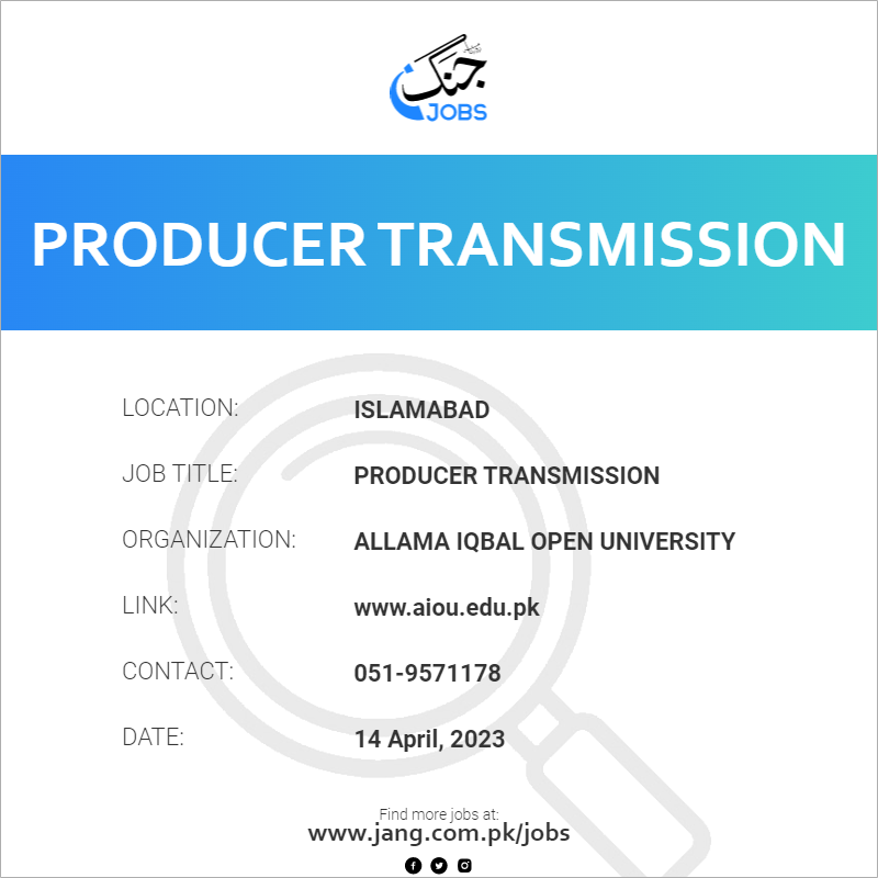 Producer Transmission