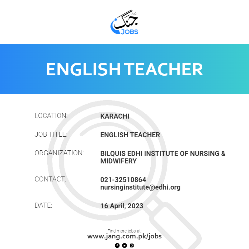 English Teacher