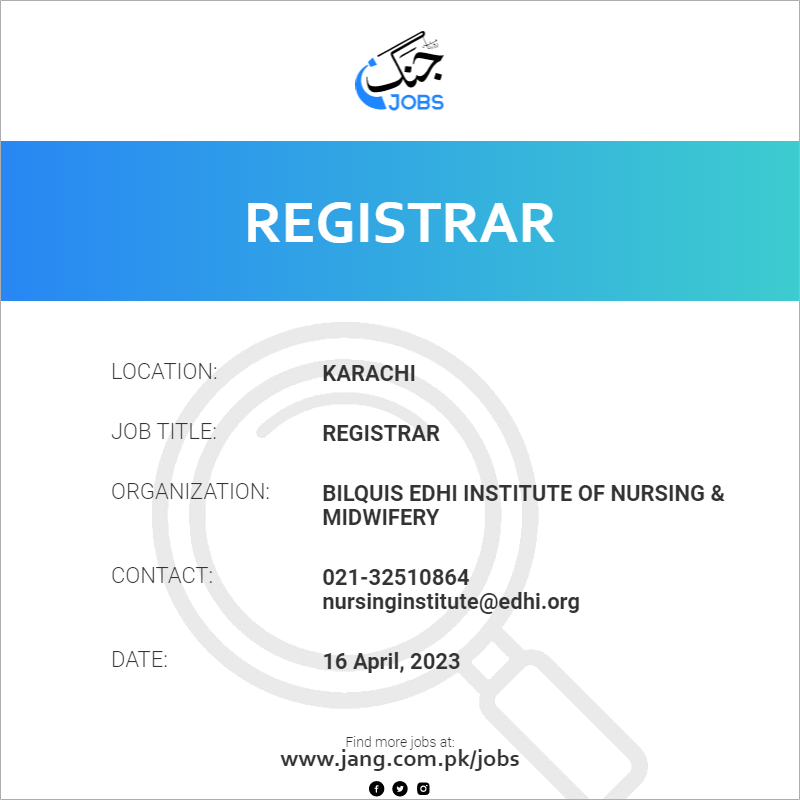 Registrar