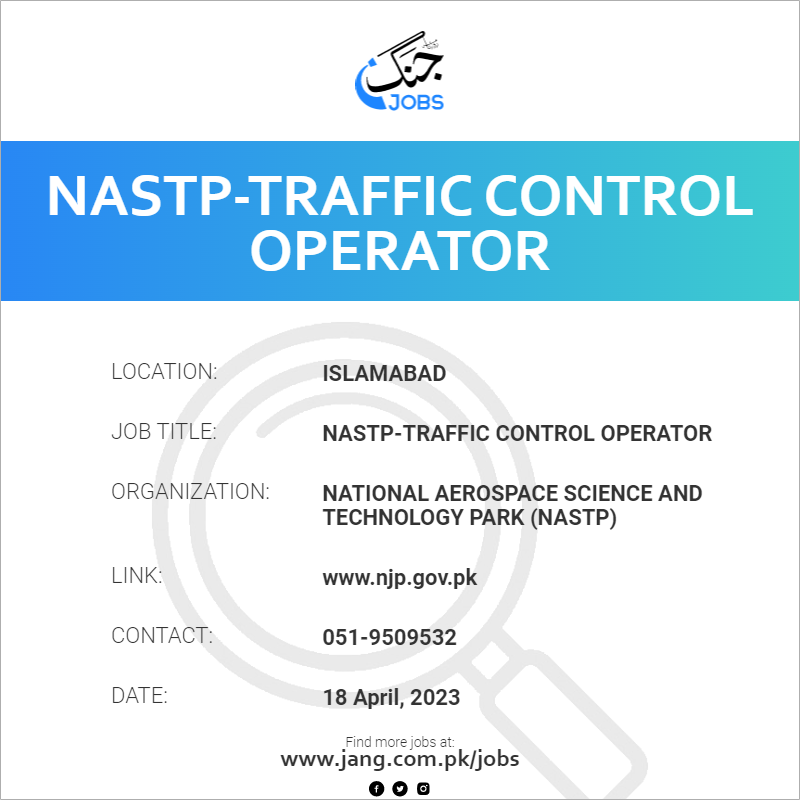 NASTP-Traffic Control Operator