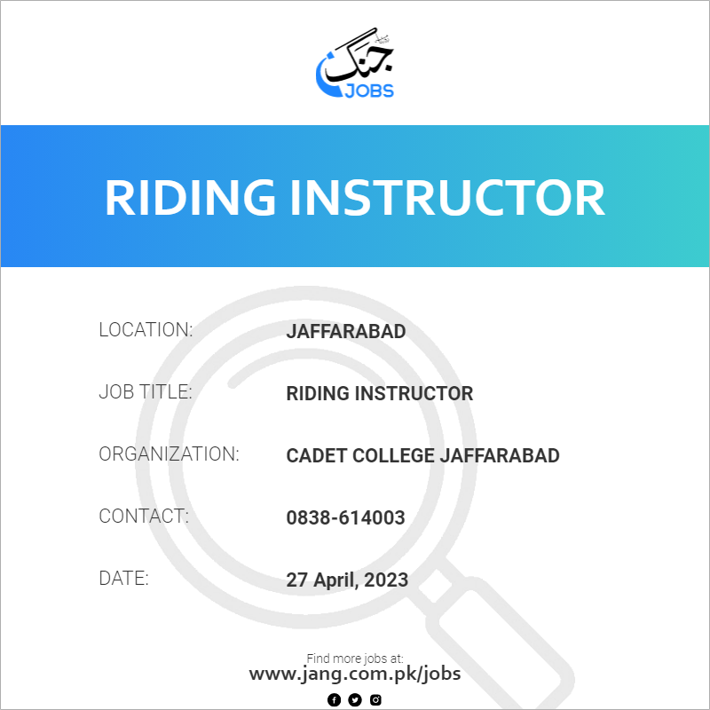 Riding Instructor